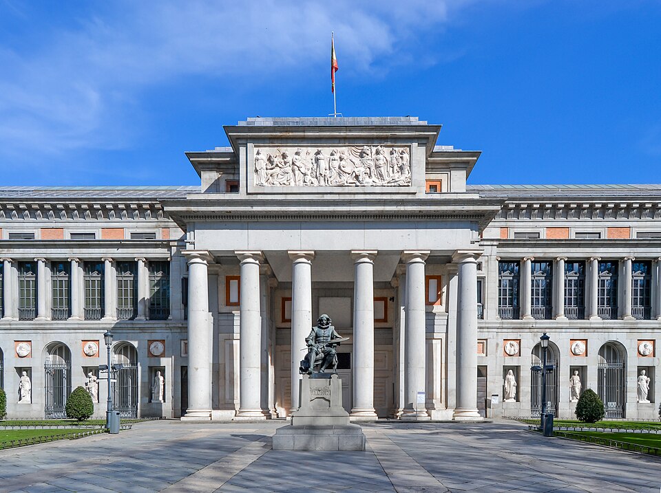 Prado Museum – Madrid’s world-famous fine arts museum Prado Museum in Madrid — main neoclassical façade with the Velázquez statue
