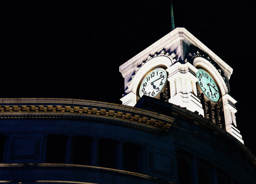 Roof Clock, Wako Department Store, Tokyo, Japan