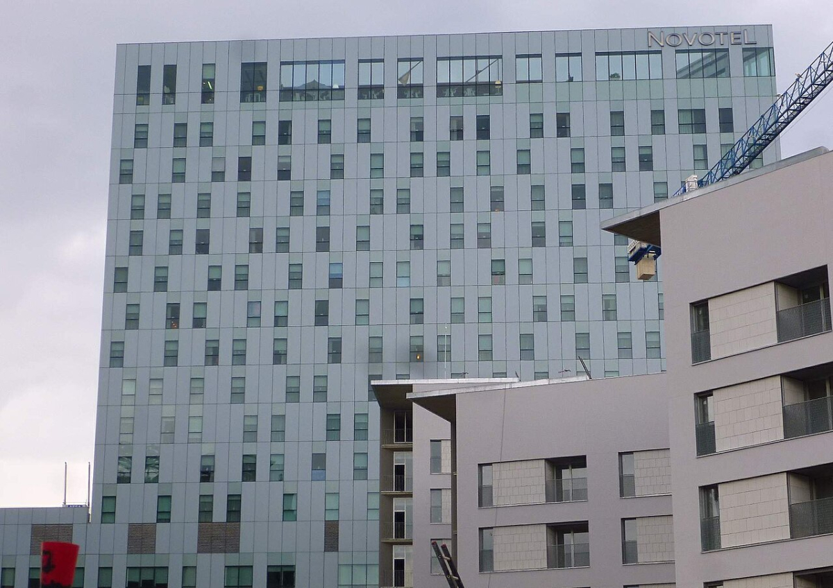 Novotel Barcelona City — Glòries / Poblenou edge Novotel Barcelona City exterior near Glories