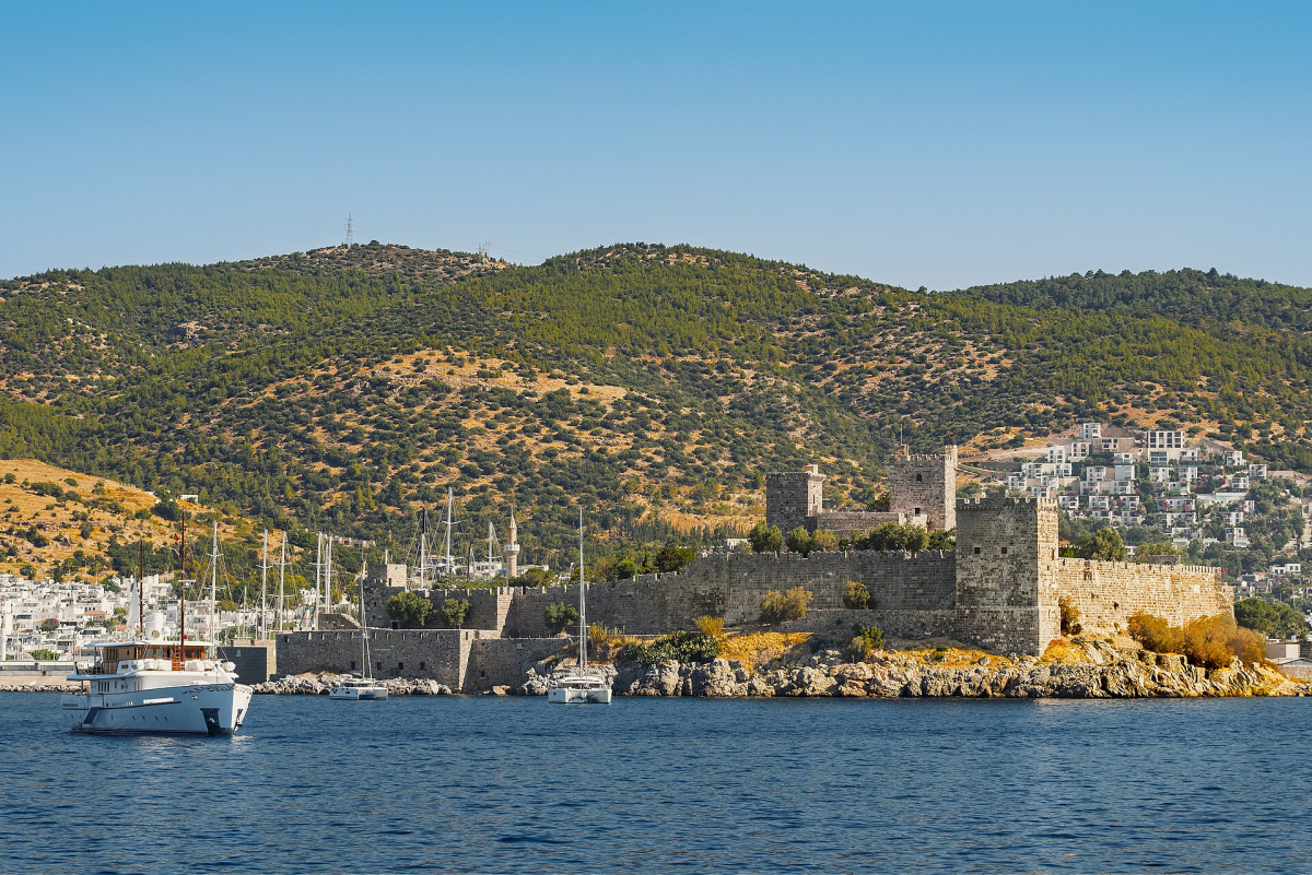Bodrum Castle and the harbour Bodrum Castle and the harbour