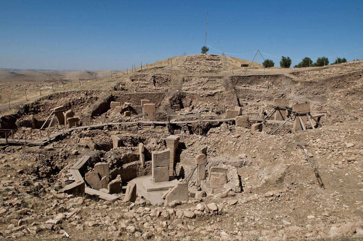 The archaeological site of Göbekli Tepe The archaeological site of Göbekli Tepe