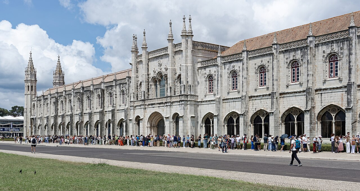 Jerónimos Monastery complex, Belém Western façade of the Jerónimos Monastery complex in Belém, Lisbon