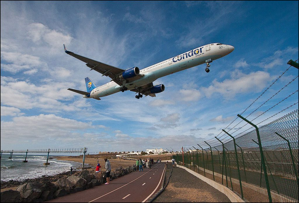 Lanzarote Airport terminal serving Arrecife and nearby resorts Terminal building at Lanzarote Airport
