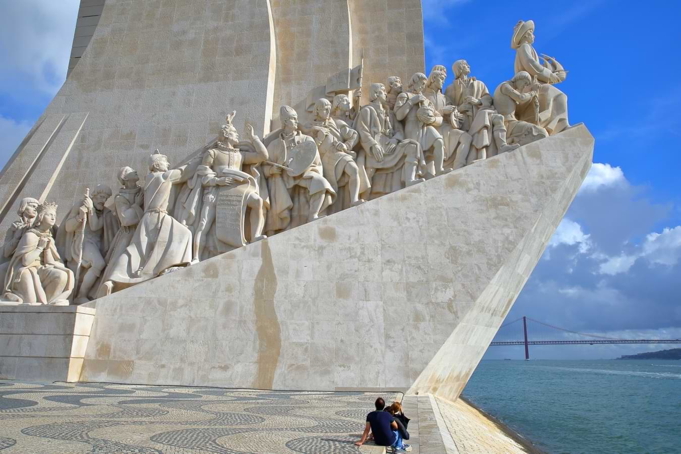 Discoveries Monument, Belém, Lisbon Discoveries Monument (Padrão dos Descobrimentos) in Belém, Lisbon