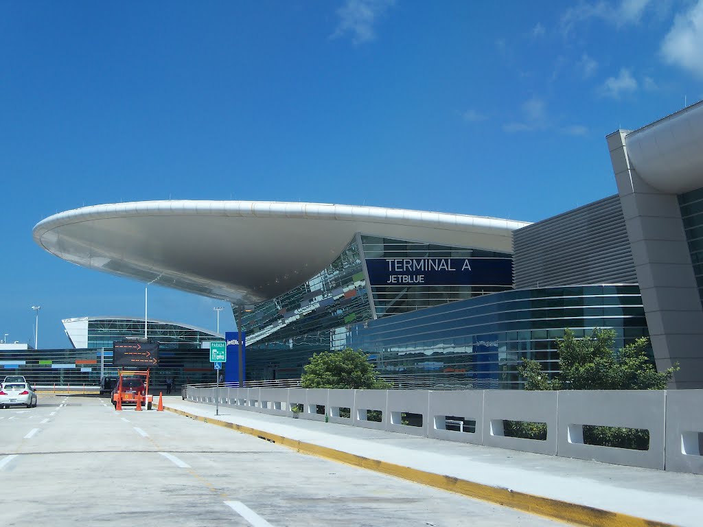 Puerto Rico Airports – Luis Muñoz Marín International Airport Terminal A Exterior view of Luis Muñoz Marín International Airport Terminal A in San Juan, Puerto Rico